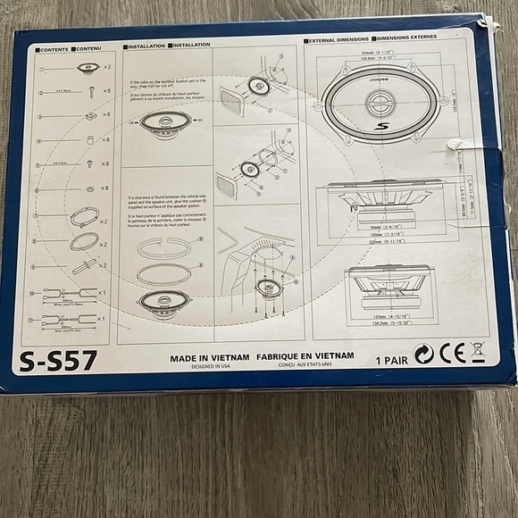 Alpine - 5" x 7" 2-Way Car Speakers with Carbon Fiber Reinforced Plastic Cones - Picture 3 of 3